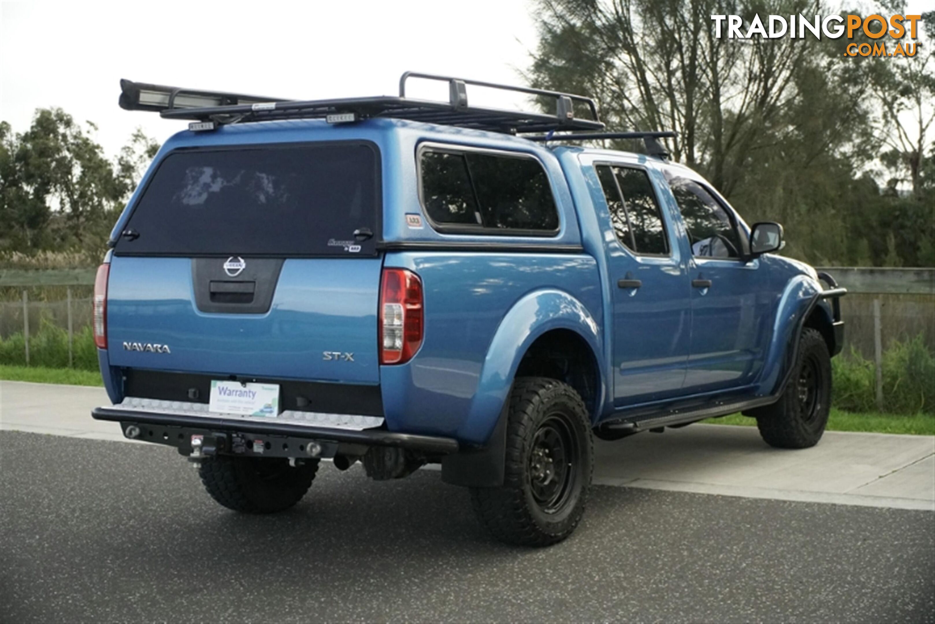 2008 NISSAN NAVARA ST-X DUAL CAB D40 UTILITY