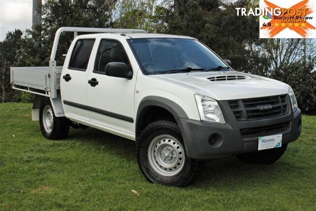 2009 ISUZU D-MAX SX DUAL CAB MY09 CAB CHASSIS