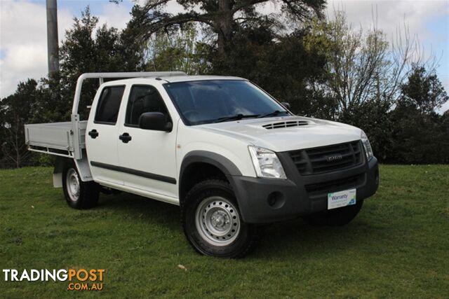 2009 ISUZU D-MAX SX DUAL CAB MY09 CAB CHASSIS