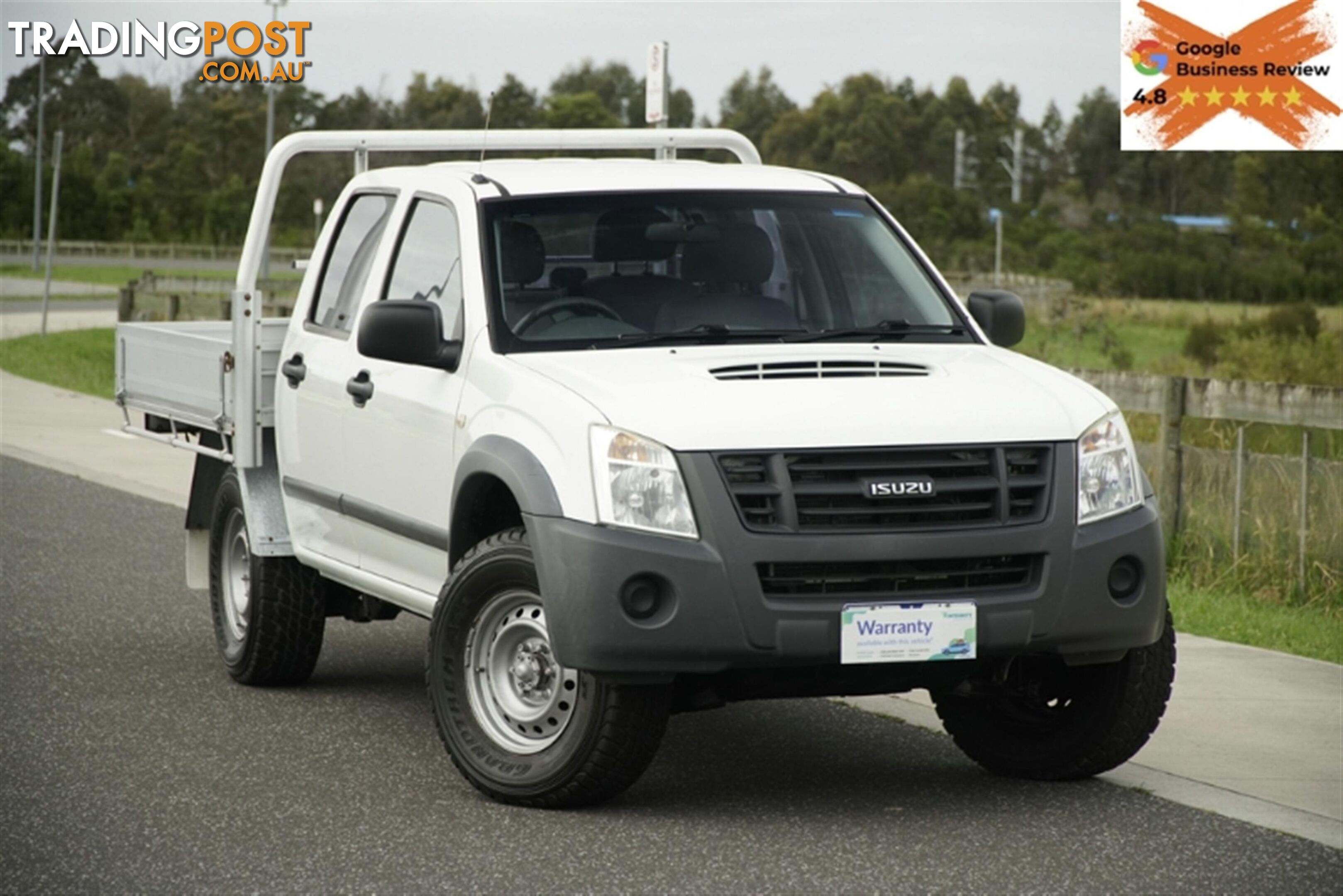 2009 ISUZU D-MAX SX DUAL CAB MY09 CAB CHASSIS