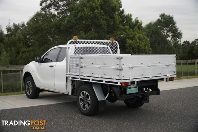 2018 MAZDA BT-50 XT EXTENDED CAB UR0YG1 CAB CHASSIS