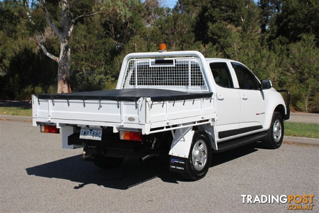 2016 HOLDEN COLORADO LS DUAL CAB RG MY17 CAB CHASSIS