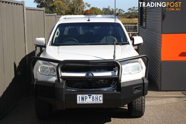 2016 HOLDEN COLORADO LS DUAL CAB RG MY17 CAB CHASSIS