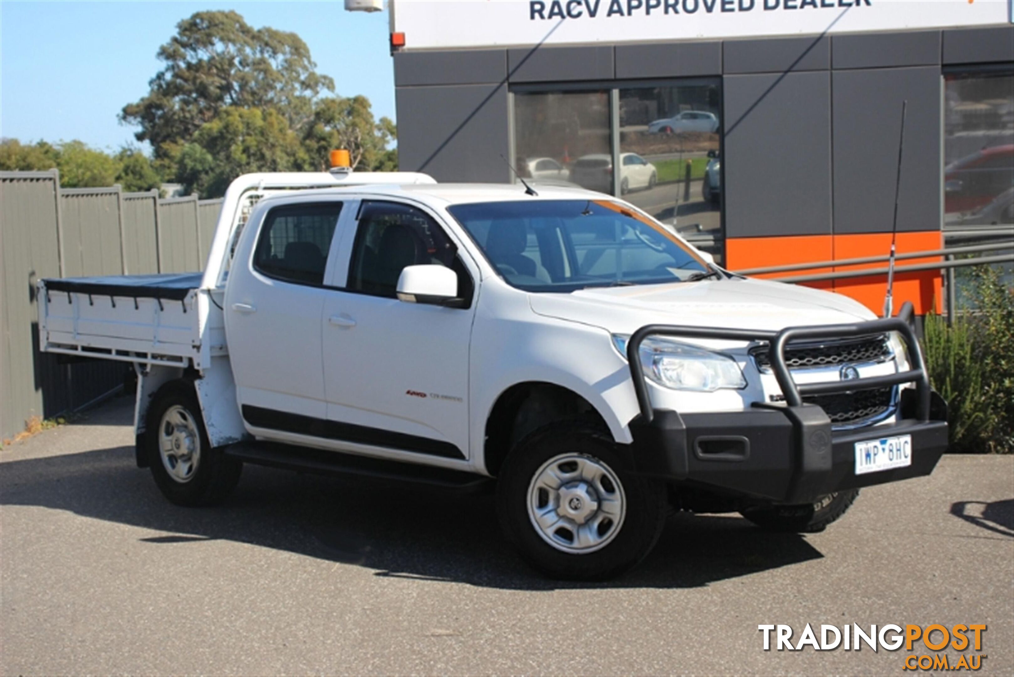 2016 HOLDEN COLORADO LS DUAL CAB RG MY17 CAB CHASSIS