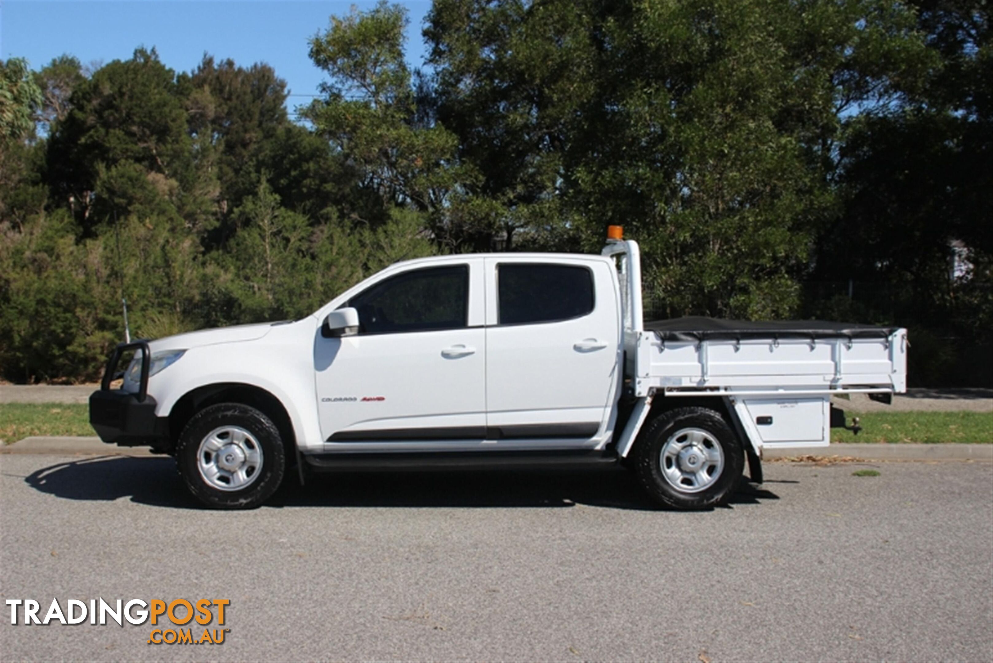 2016 HOLDEN COLORADO LS DUAL CAB RG MY17 CAB CHASSIS