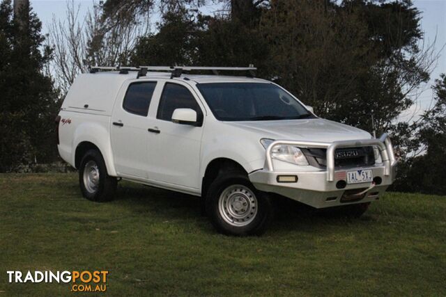 2013 ISUZU D-MAX SX DUAL CAB MY12 UTILITY