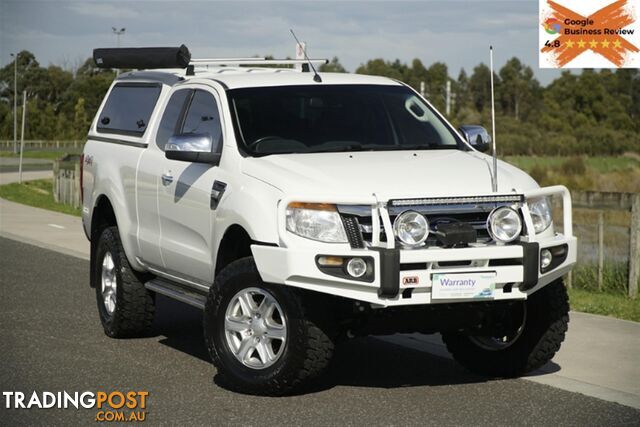 2012 FORD RANGER XLT EXTENDED CAB PX UTILITY