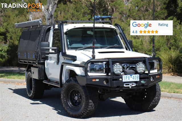 2012 TOYOTA LANDCRUISER WORKMATE SINGLE CAB VDJ79R MY10 CAB CHASSIS