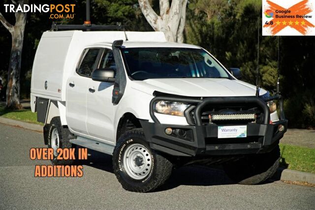 2019 FORD RANGER XL DUAL CAB PX MKIII MY19 CAB CHASSIS