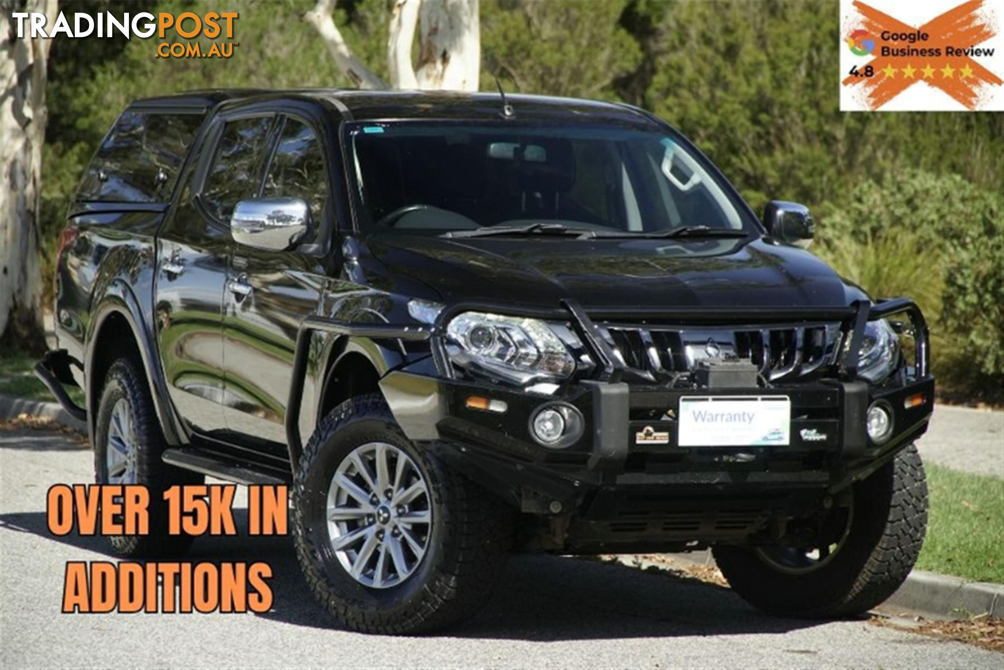 2016 MITSUBISHI TRITON GLS DUAL CAB MQ MY17 UTILITY