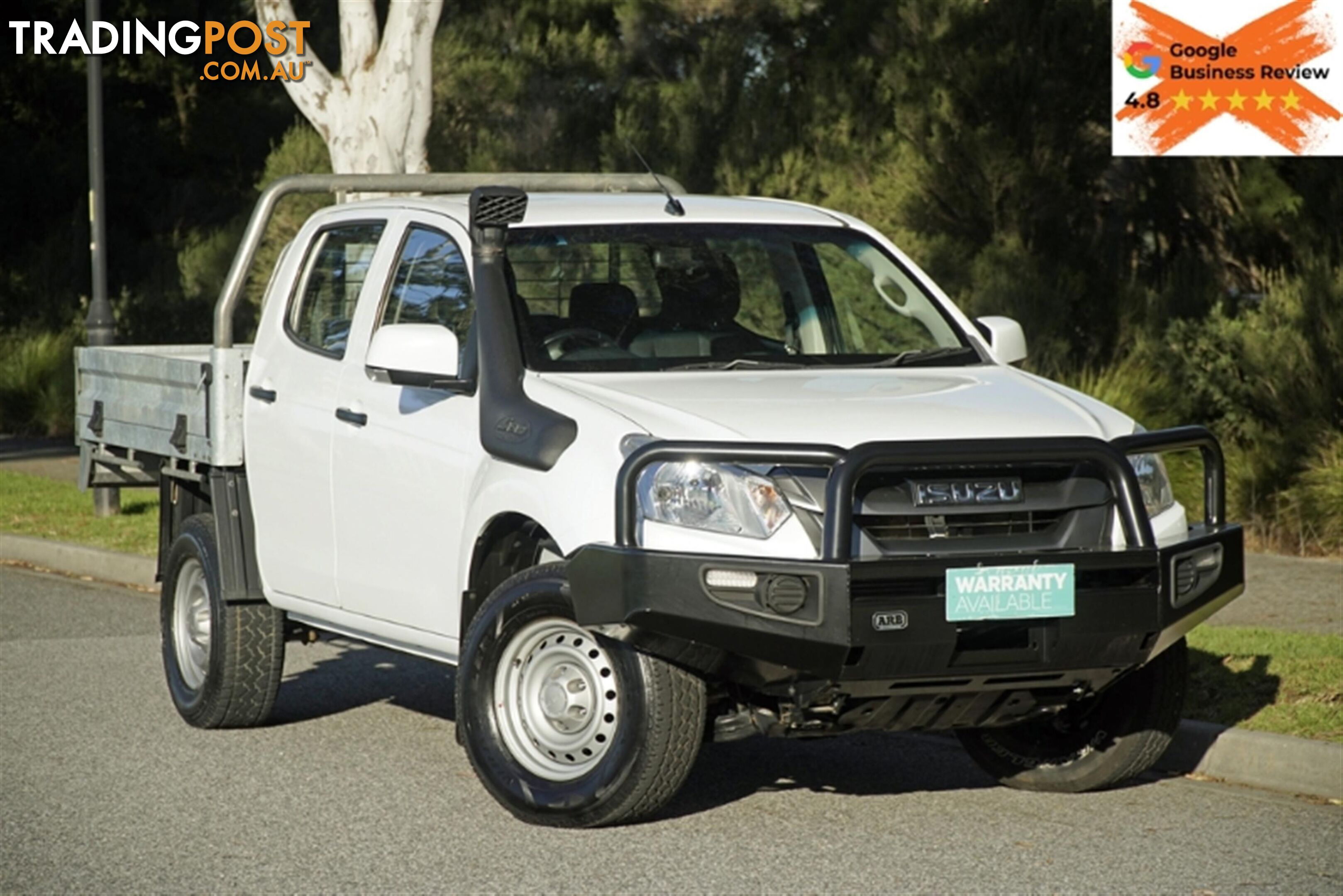 2017 ISUZU D-MAX SX DUAL CAB MY17 CAB CHASSIS