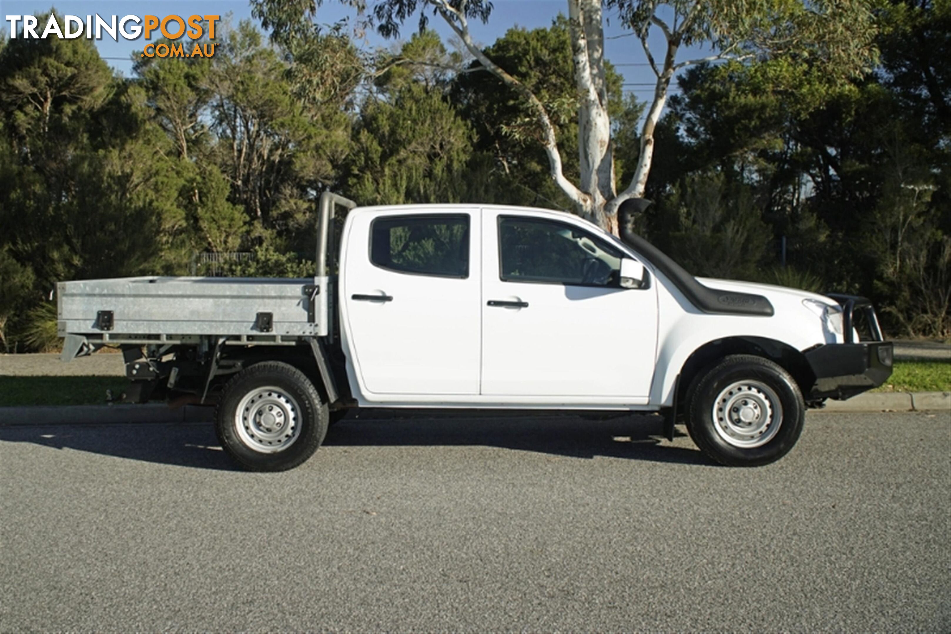 2017 ISUZU D-MAX SX DUAL CAB MY17 CAB CHASSIS