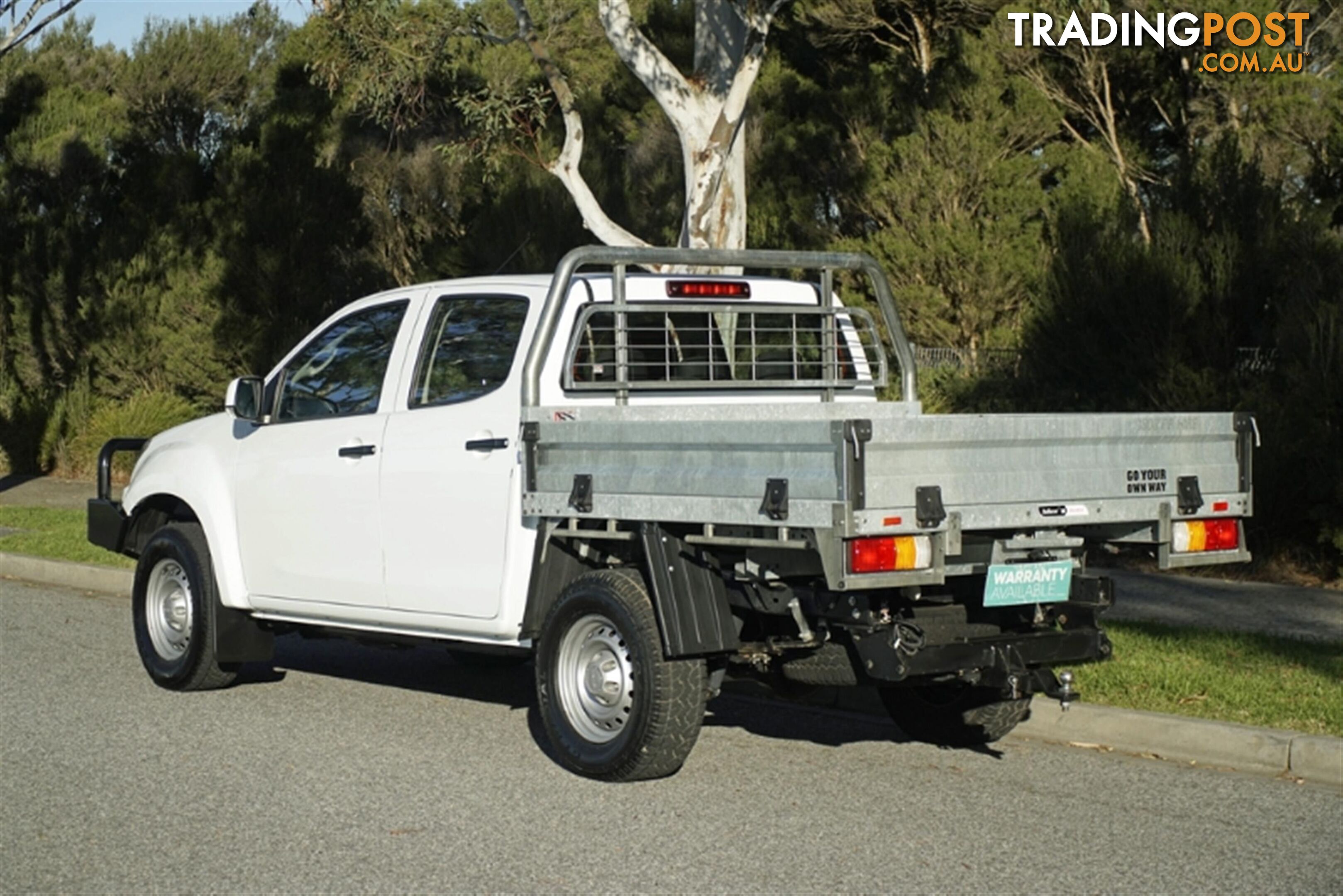 2017 ISUZU D-MAX SX DUAL CAB MY17 CAB CHASSIS