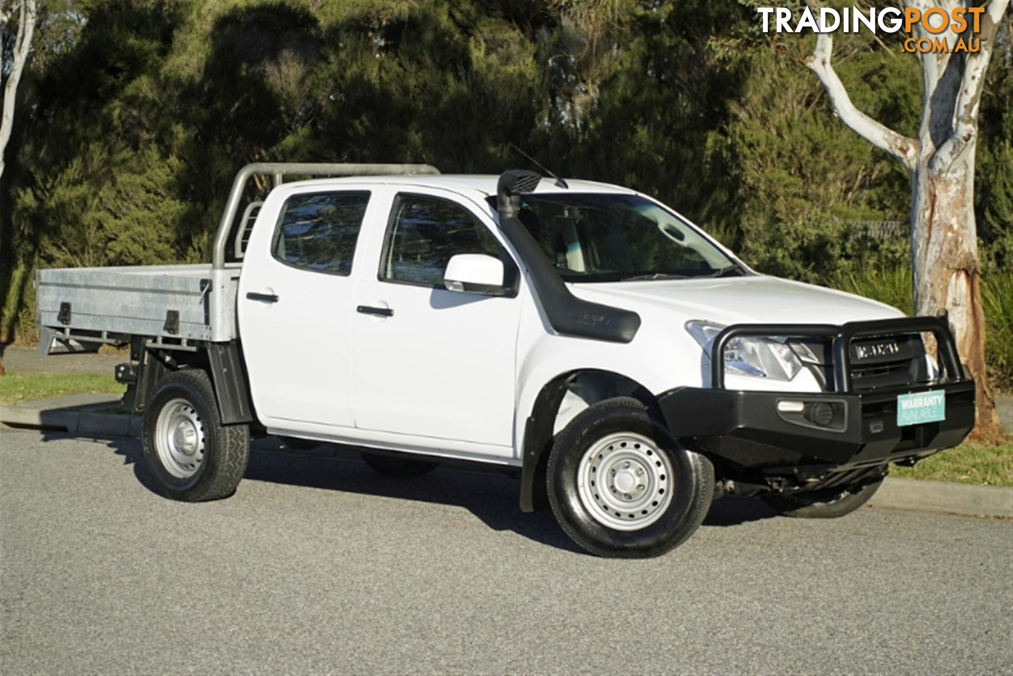 2017 ISUZU D-MAX SX DUAL CAB MY17 CAB CHASSIS