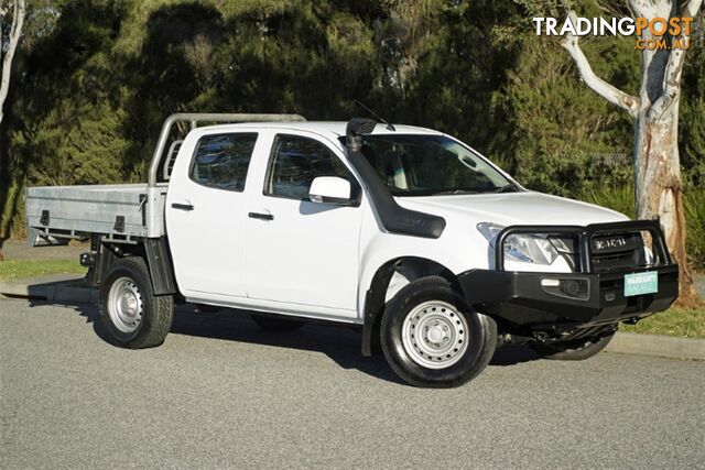 2017 ISUZU D-MAX SX DUAL CAB MY17 CAB CHASSIS