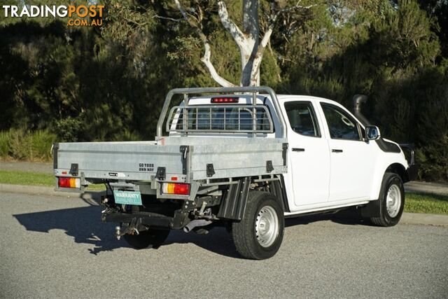 2017 ISUZU D-MAX SX DUAL CAB MY17 CAB CHASSIS