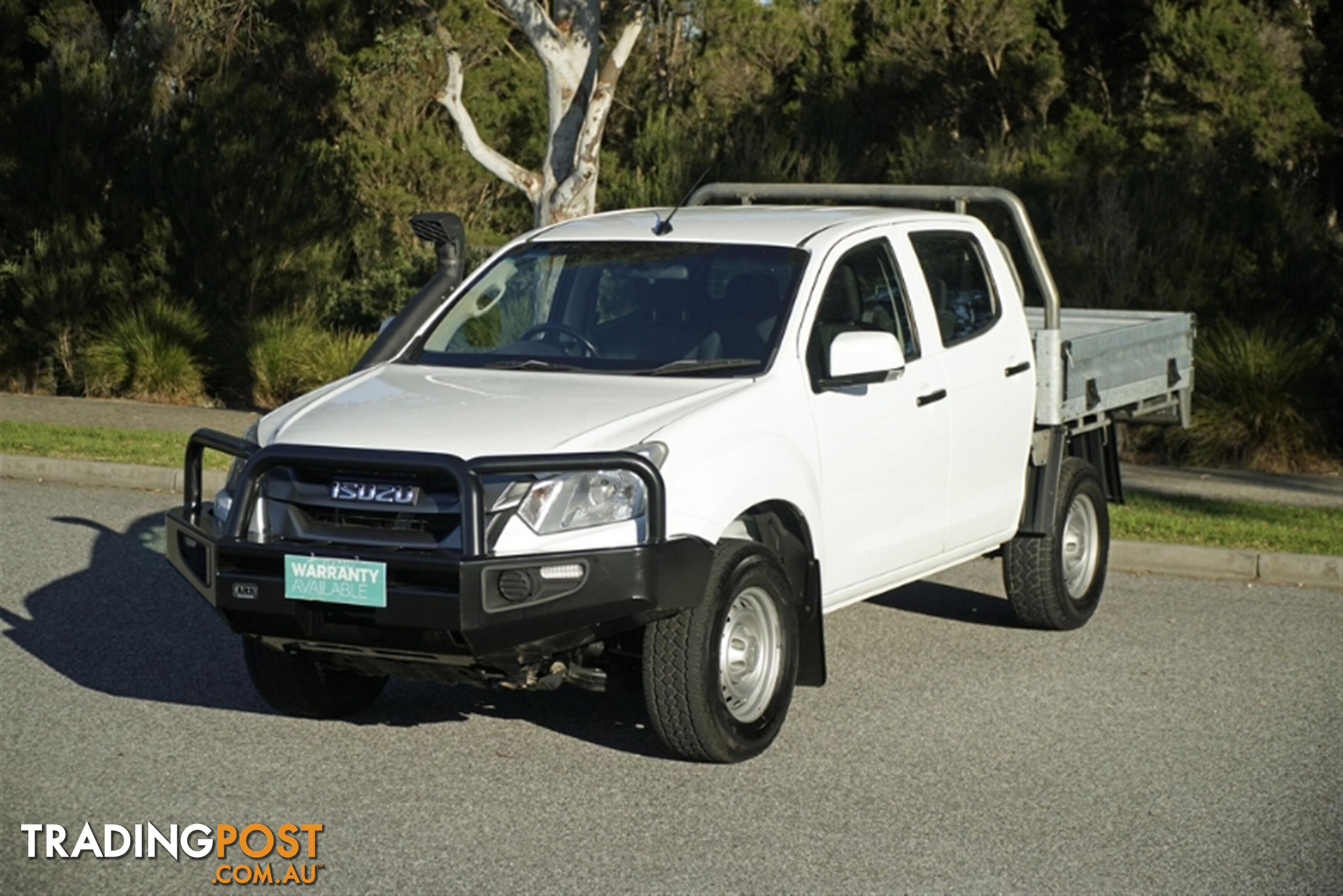 2017 ISUZU D-MAX SX DUAL CAB MY17 CAB CHASSIS