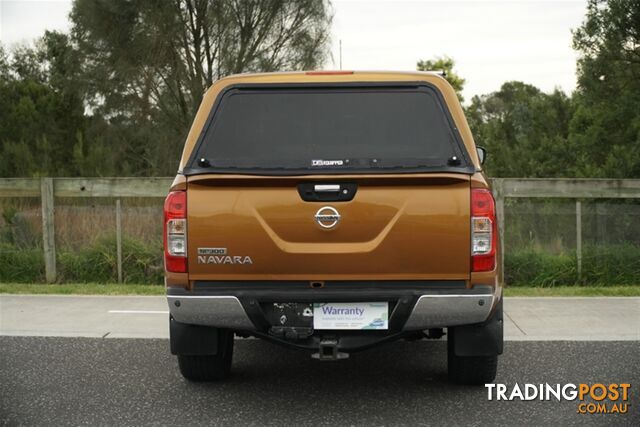 2015 NISSAN NAVARA ST-X DUAL CAB D23 UTILITY