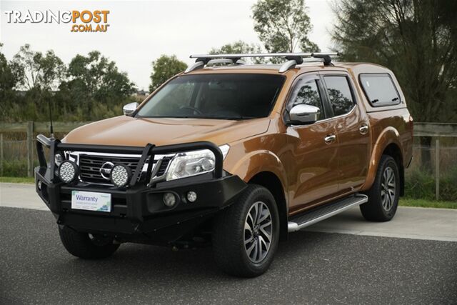 2015 NISSAN NAVARA ST-X DUAL CAB D23 UTILITY