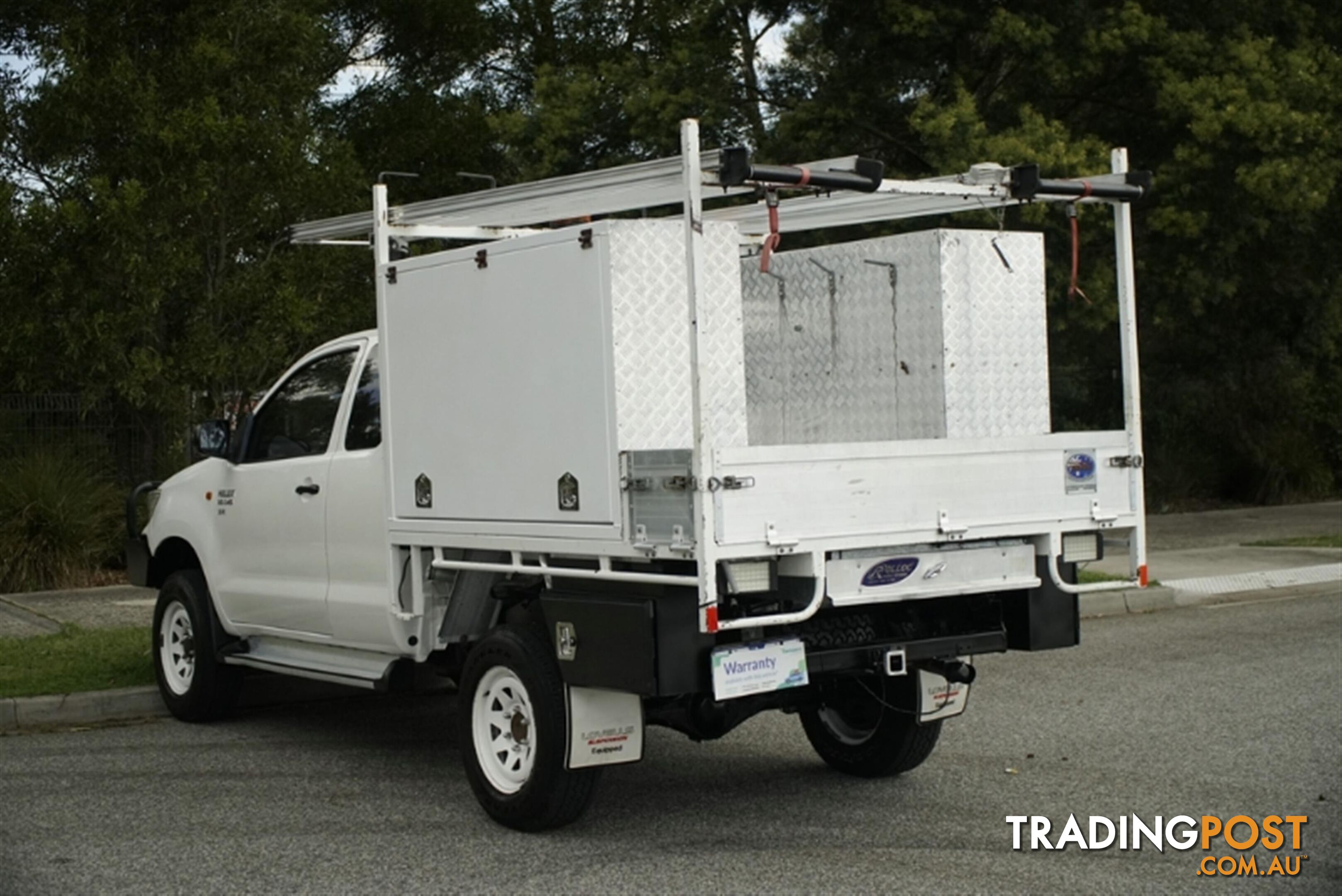 2011 TOYOTA HILUX SR EXTENDED CAB KUN26R MY10 CAB CHASSIS