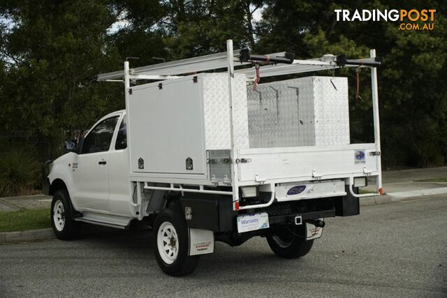 2011 TOYOTA HILUX SR EXTENDED CAB KUN26R MY10 CAB CHASSIS