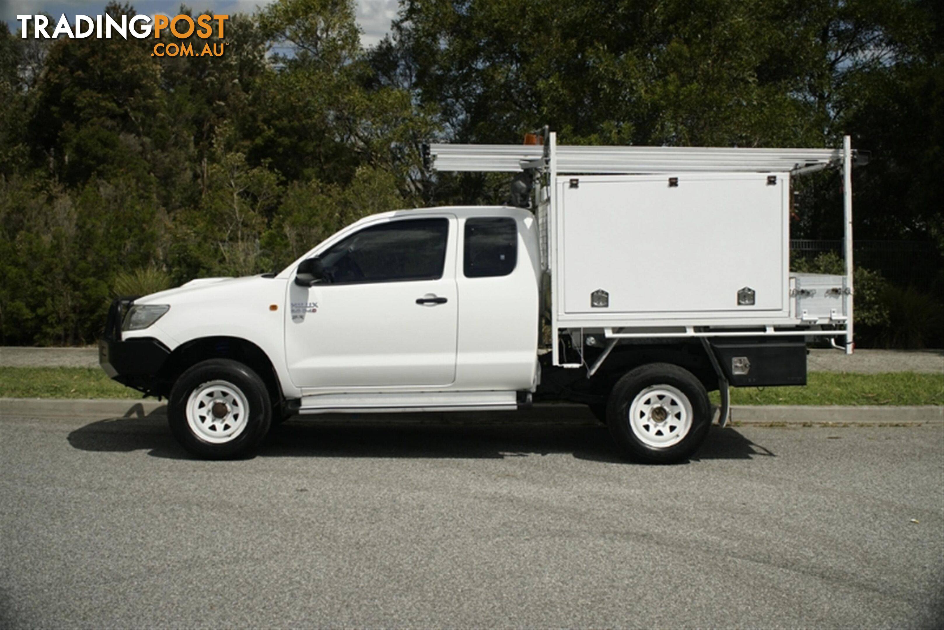 2011 TOYOTA HILUX SR EXTENDED CAB KUN26R MY10 CAB CHASSIS