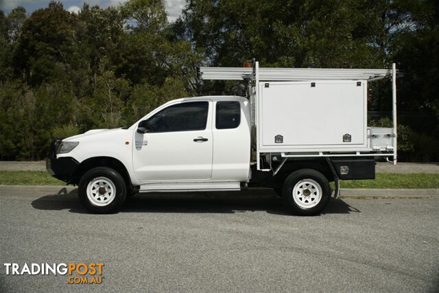 2011 TOYOTA HILUX SR EXTENDED CAB KUN26R MY10 CAB CHASSIS