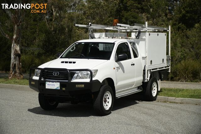 2011 TOYOTA HILUX SR EXTENDED CAB KUN26R MY10 CAB CHASSIS