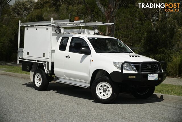 2011 TOYOTA HILUX SR EXTENDED CAB KUN26R MY10 CAB CHASSIS