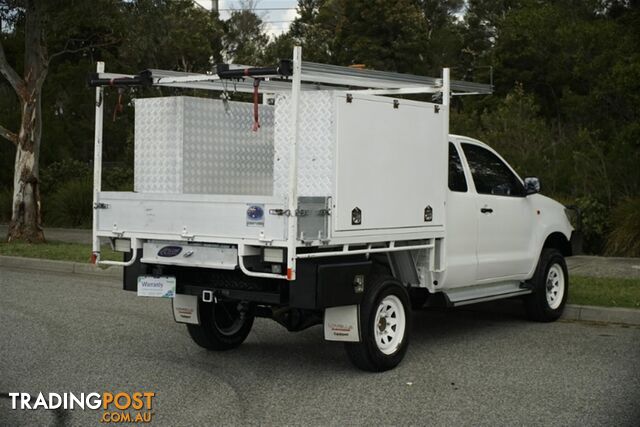 2011 TOYOTA HILUX SR EXTENDED CAB KUN26R MY10 CAB CHASSIS