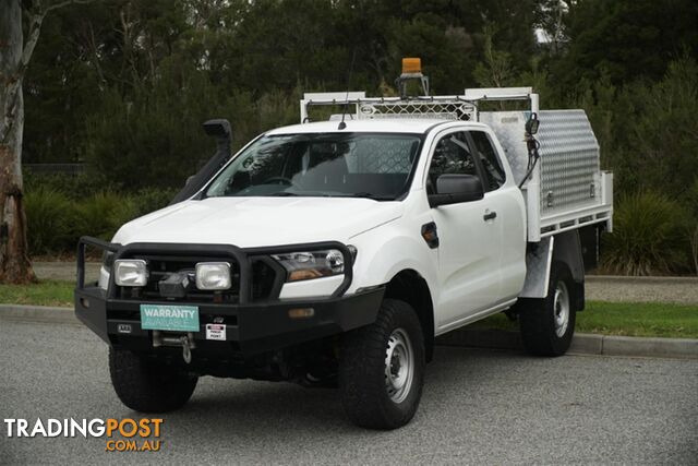 2016 FORD RANGER XL EXTENDED CAB PX MKII CAB CHASSIS