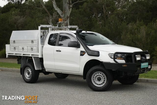 2016 FORD RANGER XL EXTENDED CAB PX MKII CAB CHASSIS