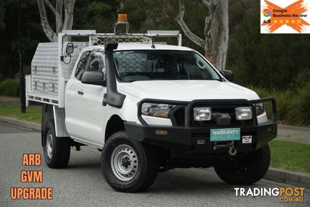 2016 FORD RANGER XL EXTENDED CAB PX MKII CAB CHASSIS