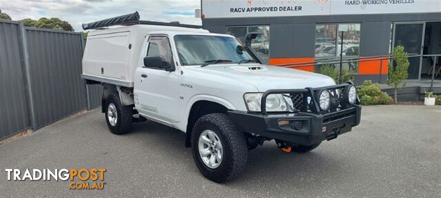 2013 NISSAN PATROL DX Y61 GU 6 SII MY13 CAB CHASSIS