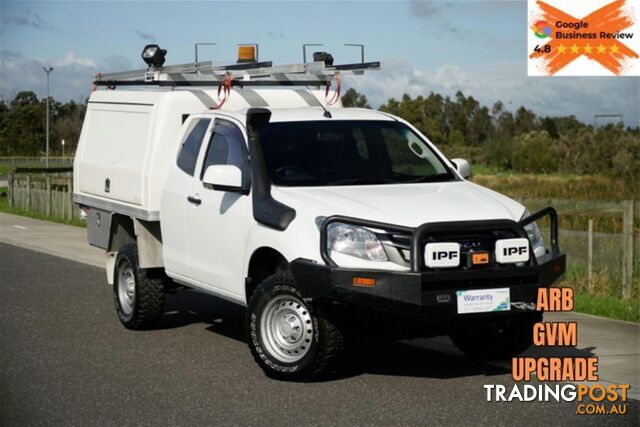 2016 ISUZU D-MAX SX EXTENDED CAB MY17 CAB CHASSIS