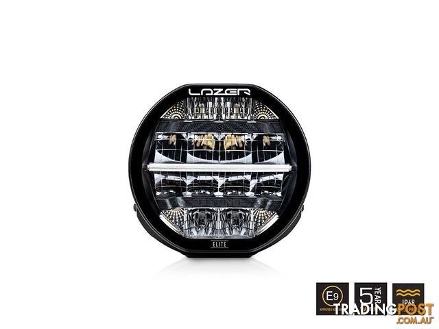 LAZER LAMPS Sentinel 7'' Elite with Position Light (Black)
