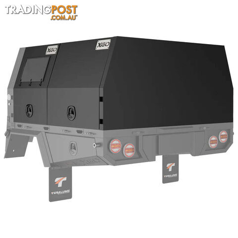 TERALUME XGOâ¢ Aluminium Canopy - 1700mm Dog Box