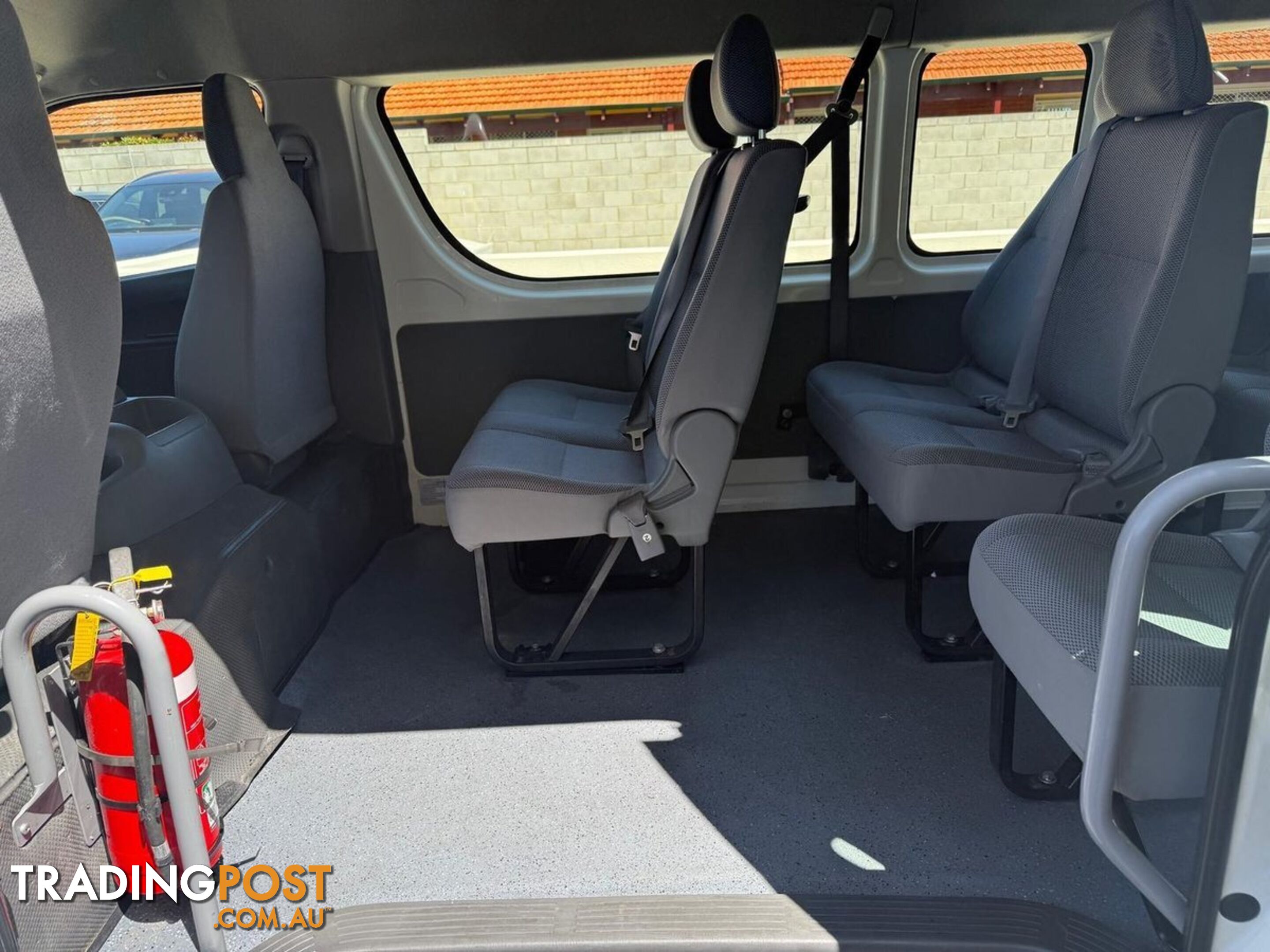 2010 TOYOTA HIACE COMMUTER KDH223R-MY10 EXTRA LONG WHEELBASE HIGH ROOF BUS