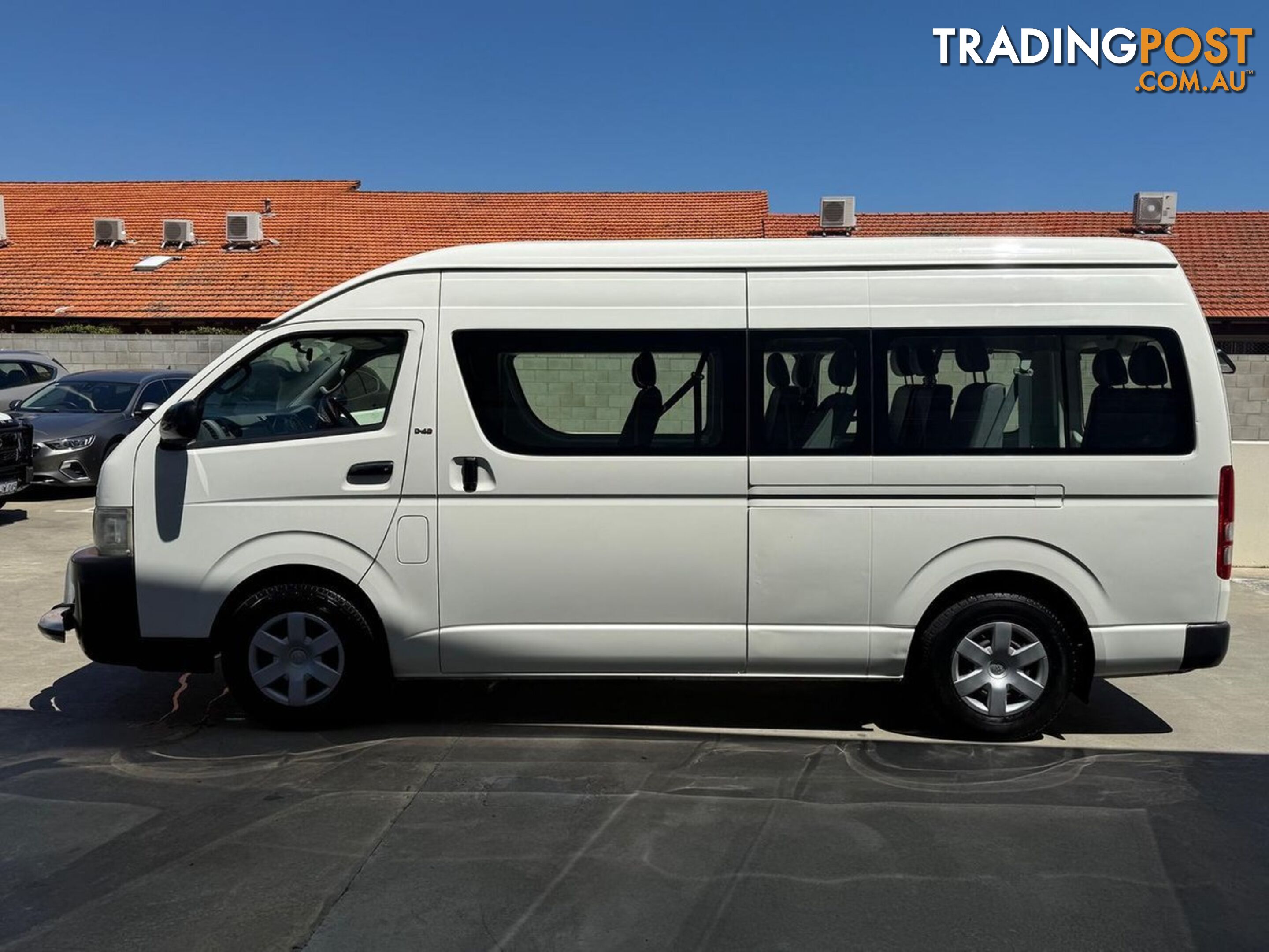 2010 TOYOTA HIACE COMMUTER KDH223R-MY10 EXTRA LONG WHEELBASE HIGH ROOF BUS