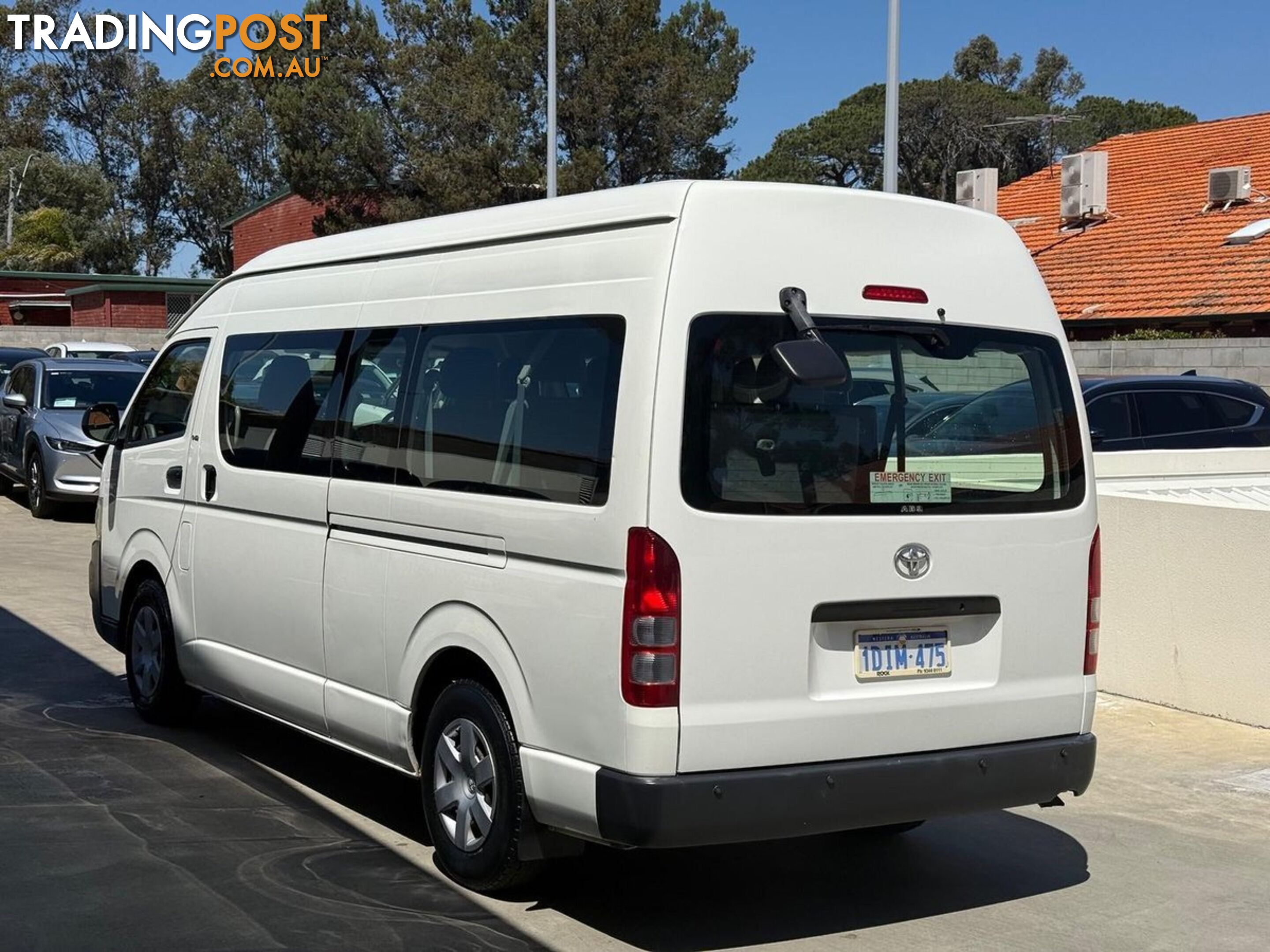 2010 TOYOTA HIACE COMMUTER KDH223R-MY10 EXTRA LONG WHEELBASE HIGH ROOF BUS