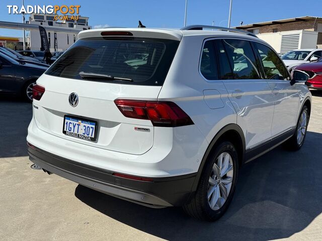 2019 VOLKSWAGEN TIGUAN 132TSI-COMFORTLINE 5N-MY19.5-FOUR-WHEEL-DRIVE SUV