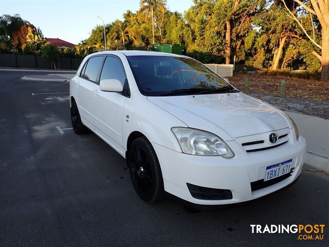 2005 TOYOTA COROLLA CONQUEST SECA ZZE122R 5D HATCHBACK