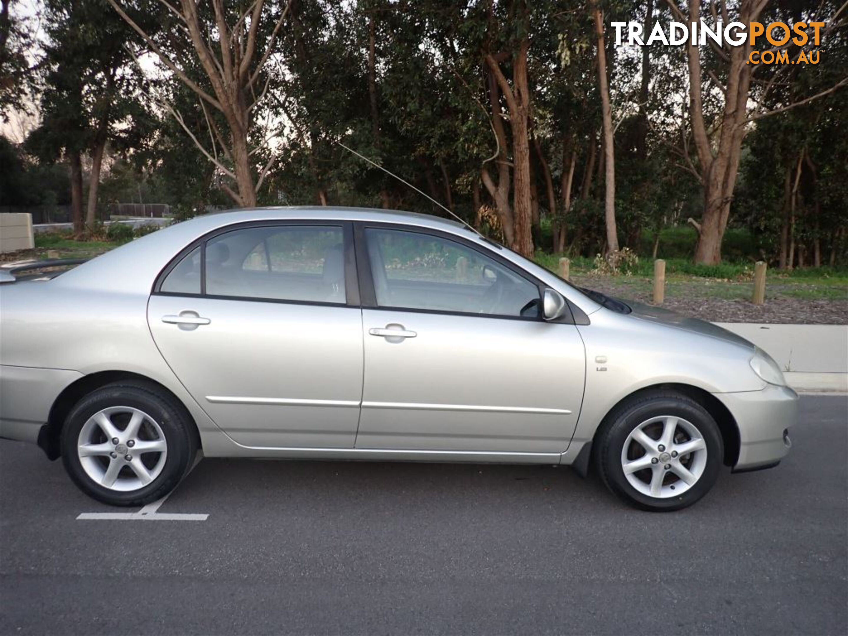 2005 TOYOTA COROLLA ASCENT SPORT ZZE122R 4D SEDAN