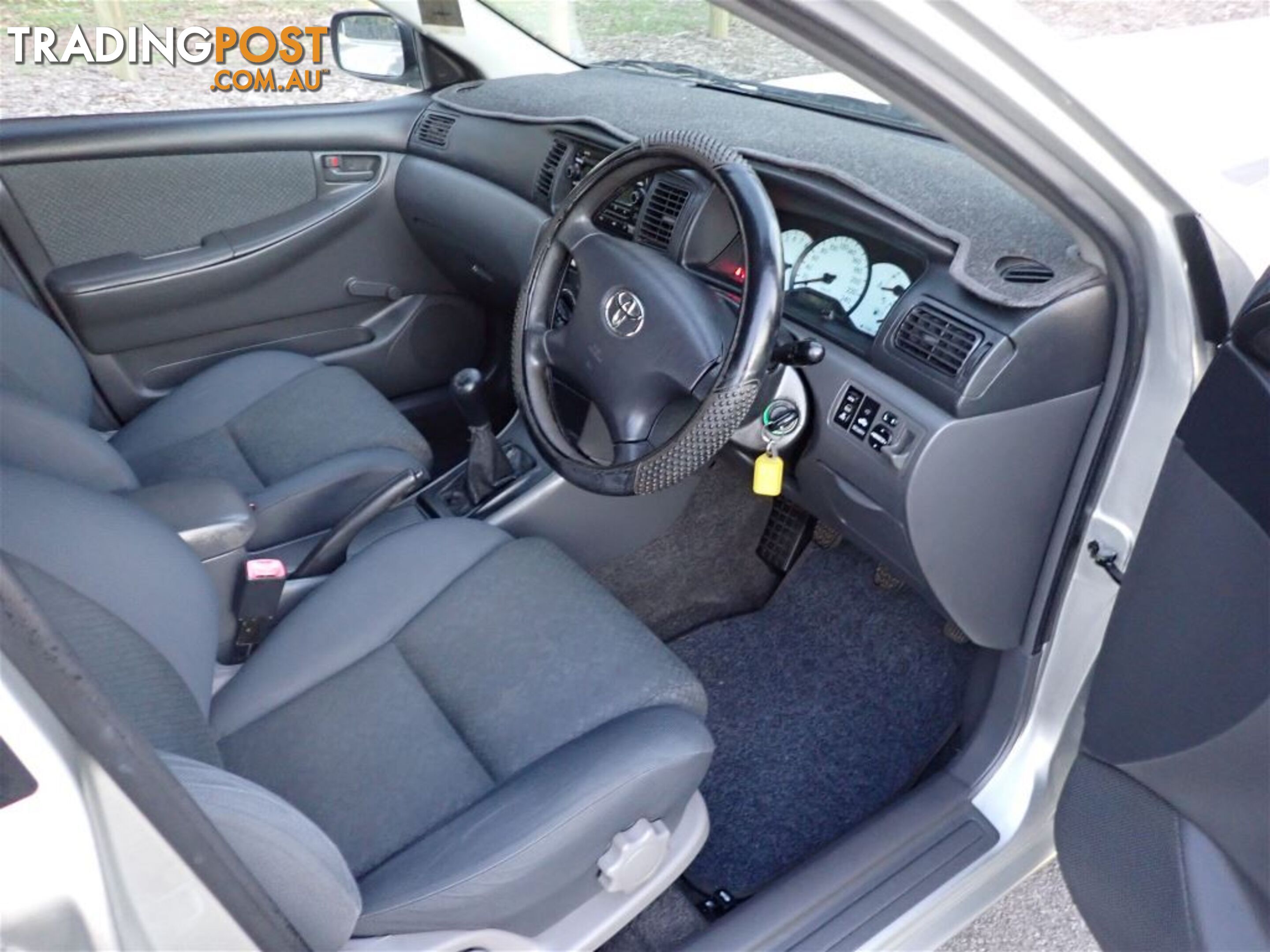 2005 TOYOTA COROLLA ASCENT SPORT ZZE122R 4D SEDAN