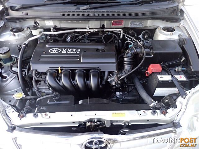 2005 TOYOTA COROLLA ASCENT SPORT ZZE122R 4D SEDAN