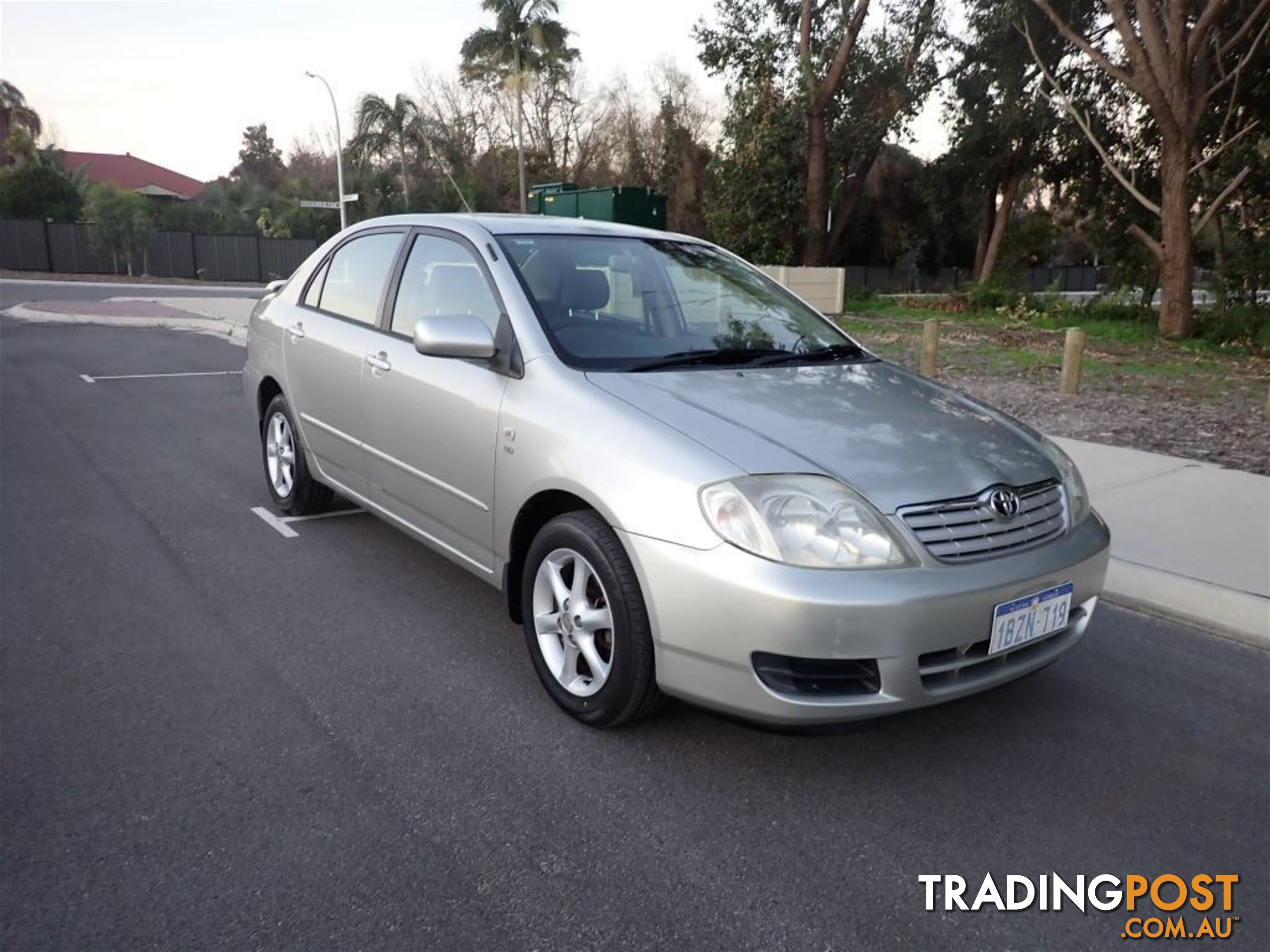 2005 TOYOTA COROLLA ASCENT SPORT ZZE122R 4D SEDAN