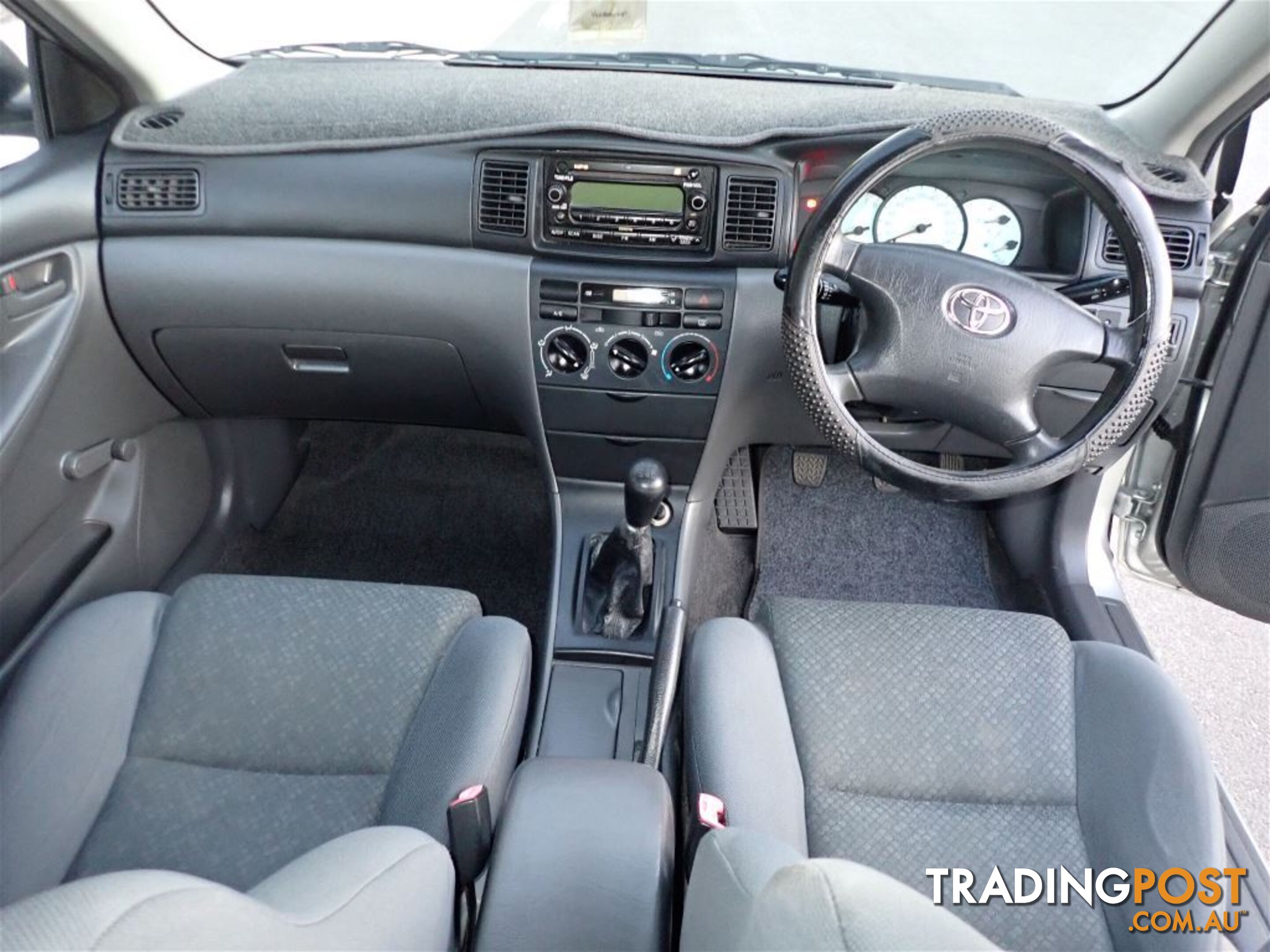 2005 TOYOTA COROLLA ASCENT SPORT ZZE122R 4D SEDAN