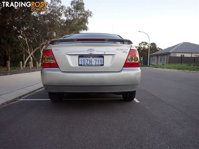 2005 TOYOTA COROLLA ASCENT SPORT ZZE122R 4D SEDAN