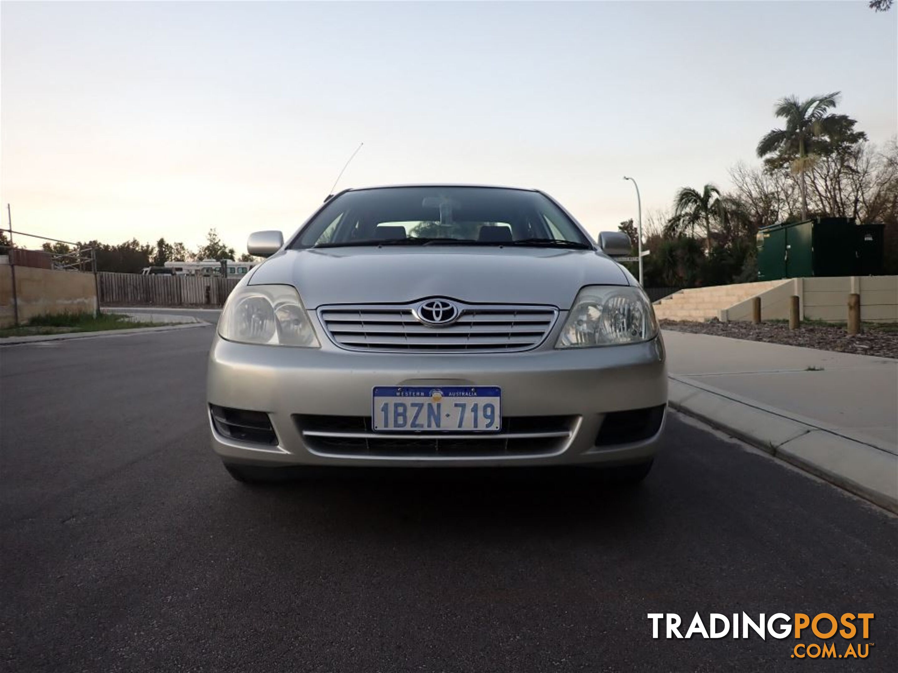 2005 TOYOTA COROLLA ASCENT SPORT ZZE122R 4D SEDAN