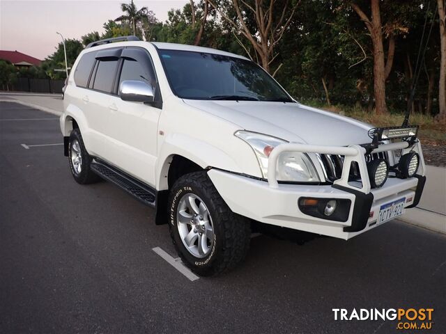 2008 TOYOTA LANDCRUISER PRADO GXL 4X4 GRJ120R 07 UPGRADE 4D WAGON